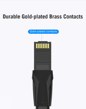 Load image into Gallery viewer, Net snúra, flöt, CAT6 UTP