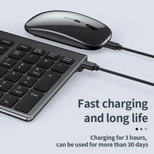 Load image into Gallery viewer, Lykilborð, snúrulaust 2,4G+Bluetooth