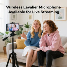 Load image into Gallery viewer, Þráðlaust hljóðnemapar með klemmu