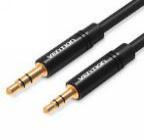 Hljóðsnúra, 3.5mm kall í 2.5mm kall, málm
