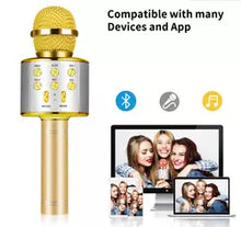 Load image into Gallery viewer, Karaoke hljóðnemi