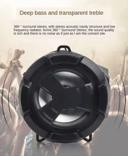 Load image into Gallery viewer, Bluetooth karaoke tæki með 2 hljóðnemum og útvarpi.