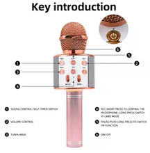 Load image into Gallery viewer, Karaoke hljóðnemi