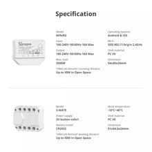 Load image into Gallery viewer, MINIR3 16A Wifi rofi og gátt fyrir S-MATE