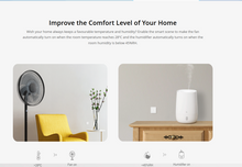 Load image into Gallery viewer, Zigbee hita- og rakaskynjari