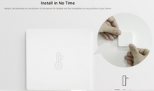 Load image into Gallery viewer, Zigbee hita- og rakaskynjari