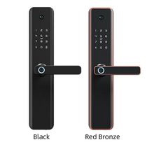 Load image into Gallery viewer, M1 pro, wifi, Tuya útidyralæsing með myndavél og dyrabjöllu