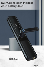 Load image into Gallery viewer, M1 pro, wifi, Tuya útidyralæsing með myndavél og dyrabjöllu