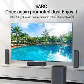 HDMI 2.1 snúra, málm