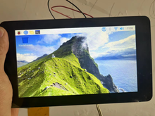 Load image into Gallery viewer, 7 tommu snertiskjár fyrir raspberry pi 5
