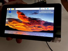 Load image into Gallery viewer, 7 tommu snertiskjár fyrir raspberry pi 5
