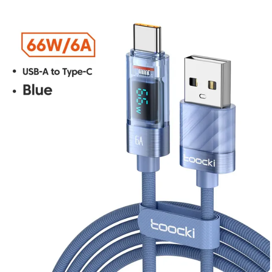 toocki USB C í USB C 66W