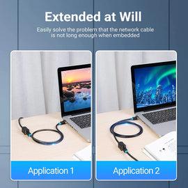 Net snúra, framlenging, Cat.6 SSTP