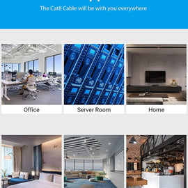 Net snúra, Cat.8 SSTP