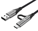 USB A kall í USB-C og Micro-B kall – Tæknideildin